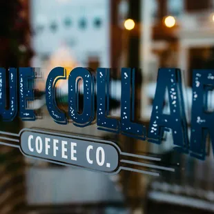 a reflection in the window