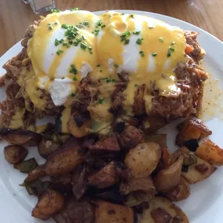 Pulled Pork Benedict