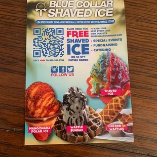 Their promotional flyer.