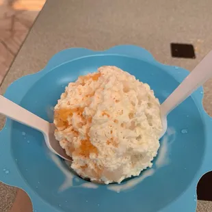 orange creamsicle/horchata