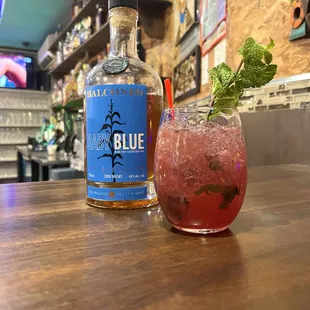 Blue Corn Cocktail