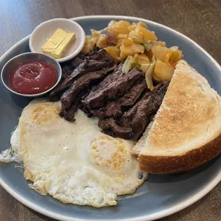 Steak and Eggs