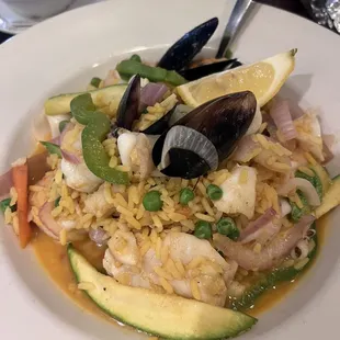 Seafood Paella