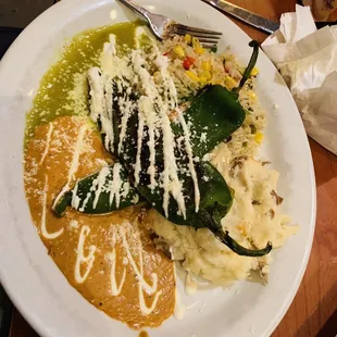 Tinga Chicken Rellenos