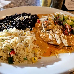 Seafood Enchiladas