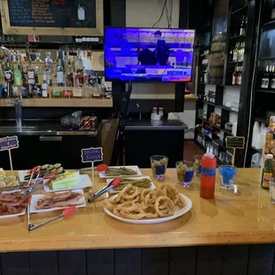 Bloody Mary bar!