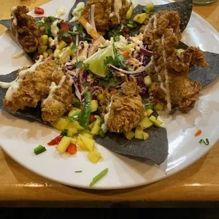 Flash Fried Oyster Shooters