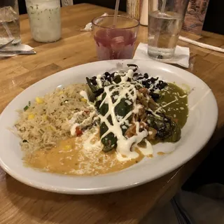 Tinga Chicken Rellenos