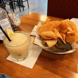 Not on the menu, but I can have a plain frozen margarita