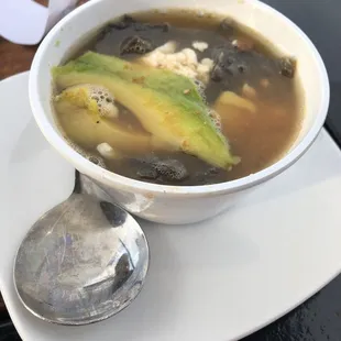 Blue Corn Tortilla Soup