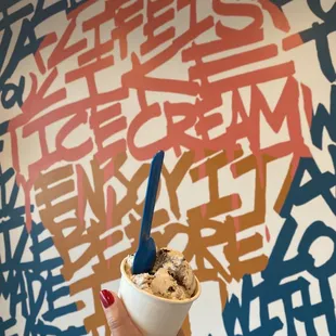Cookies and cream mini cup