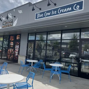 Outside seating