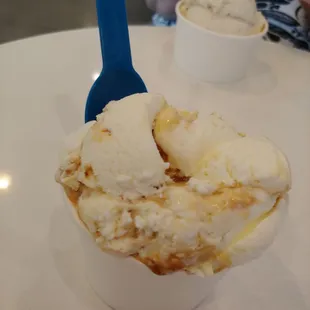 Salted caramel brickle. It slaps.