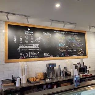 Menu board