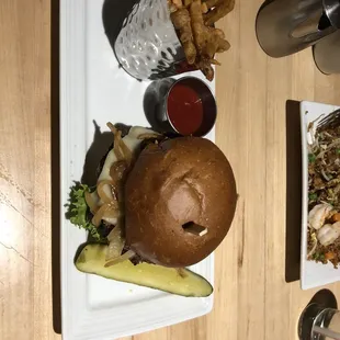 Great burger choices. Perfectly cooked   B.C. Burger