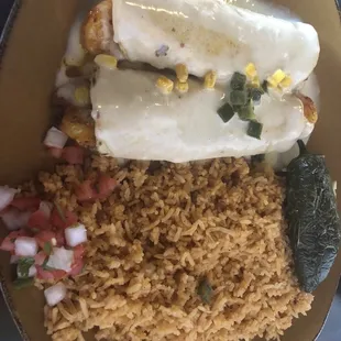 Shrimp Enchiladas