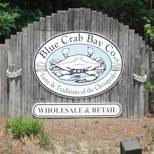 a sign for a restaurant