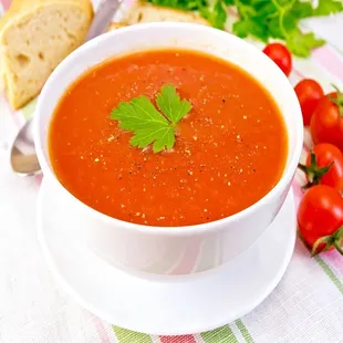 Imagine a tomato blast with Maryland seasoning and succulent crabmeat!