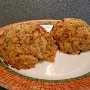 Think about broiling your cakes to keep all those amazing Maryland Blue Crab juices within the cake.