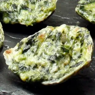 Handmade Oysters Rockefeller are a true classic appetizer. Our Oysters on the half-shell have been topped with a blend of fresh spinach....