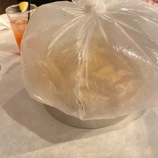 Served hot, but it was over cooked  1lb of 1 lb. Blue Crab/1lb 1 lb. Snow Crab Legs...