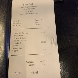 Would have been bill... would've been decent price if it were decent food