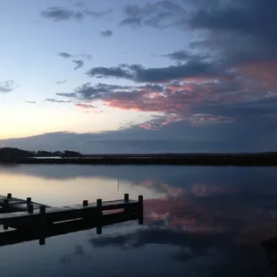 Calm after the storm on Colington Creek