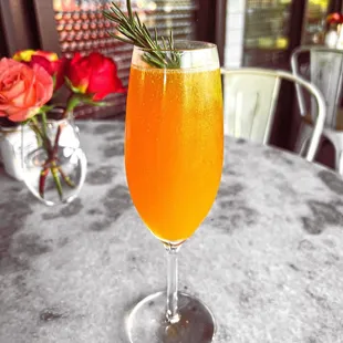 Passionfruit mimosa