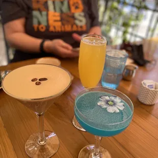 Brunch cocktails