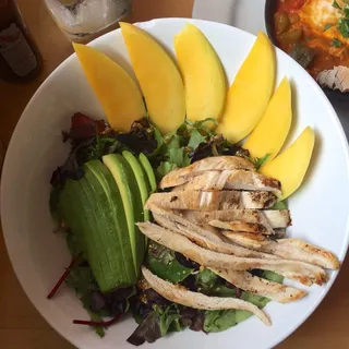 Mango, Avocado and Chicken Salad