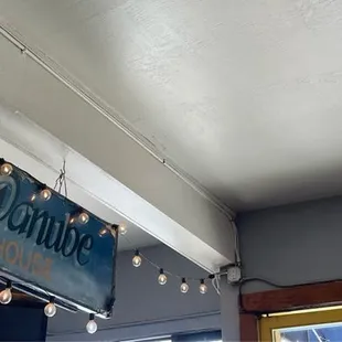 Inside - signage