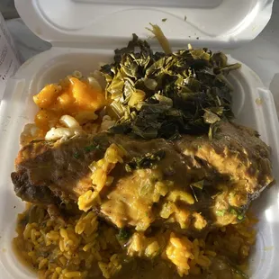 Smothered Turkey Wing