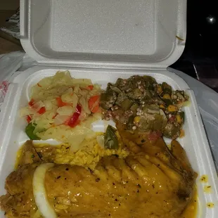Turkey Wing Dinner