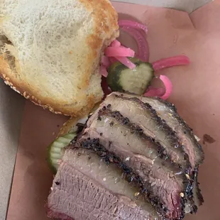 brisket sammie