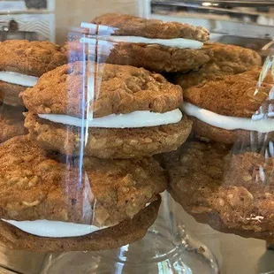 delicious oatmeal whoopies made by staff member