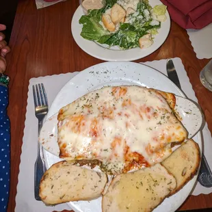 ITALIAN LASAGNA + CAESAR SALAD