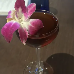 Special made bourbon cocktail!