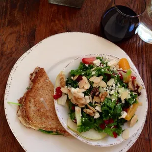 Fig and Arugula Grilled