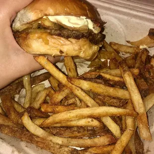 Baked N Loaded Burger