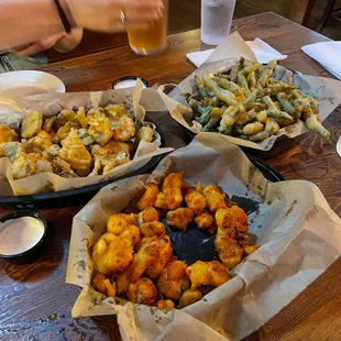 FLAMING-HOT CHEESE CURDS