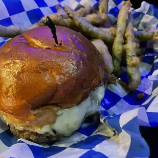 Cajun redux - ghost pepper cheese &amp; pepper jack cheese.