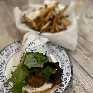 Falafel gyro