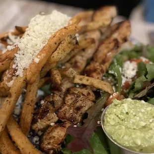 Chicken Souvlaki Platter