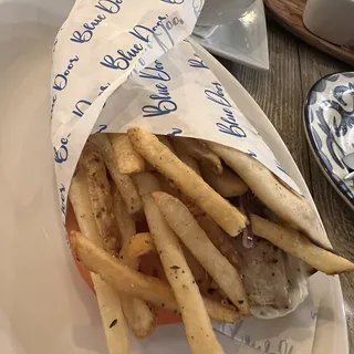 Souvlaki Pita Sandwich