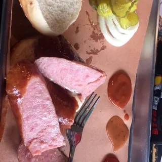 Smoked Sausage Sandwich