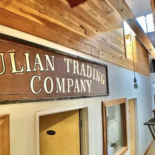 julian trading co sign