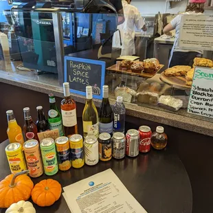 they sell alcohol (even in the morning)