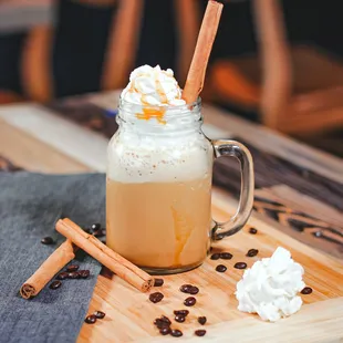 Caramel Blue's Ice Blend Coffee