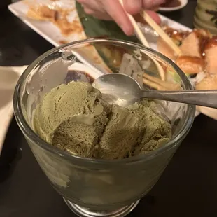 green tea Ice Cream