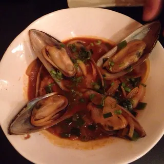 Sauteed Mussels